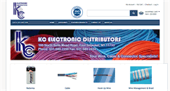 Desktop Screenshot of kcelectronics.com